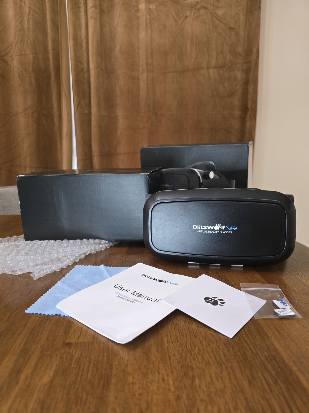 Blitzwolf VR Virtual Reality Glasses Headset BW-VR1 Used Condition with Box
